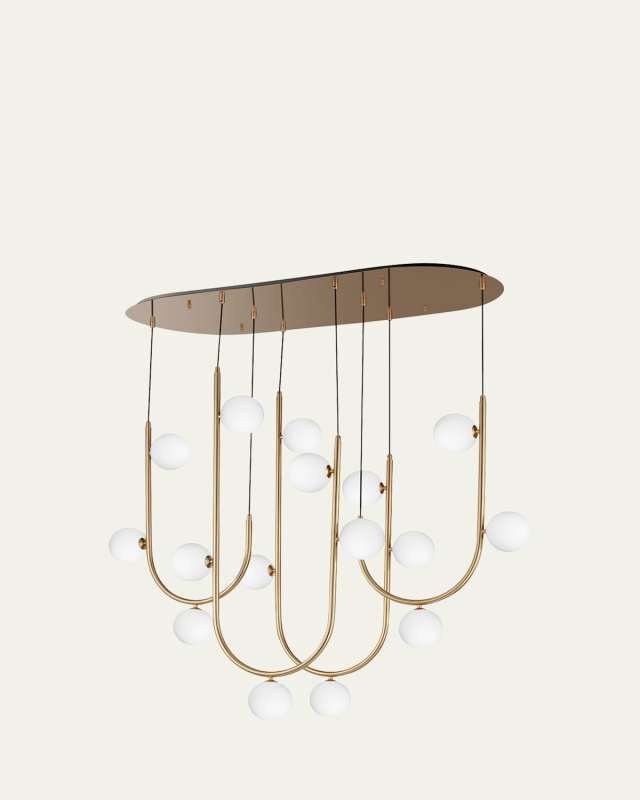 x Nina Magon design from Studio M Contour 16-Light Cord Hung Pendant 3000K